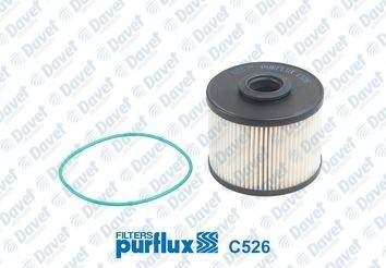 PURFLUX C526 Yakit Filtresi Ford Cmax Smax Mondeo Iv Focus Iii Kuga 2.0 Tdci Fiat Scudo 2.0mjet Citroen C4 C5 C8 Ds4 2.0 Hdi